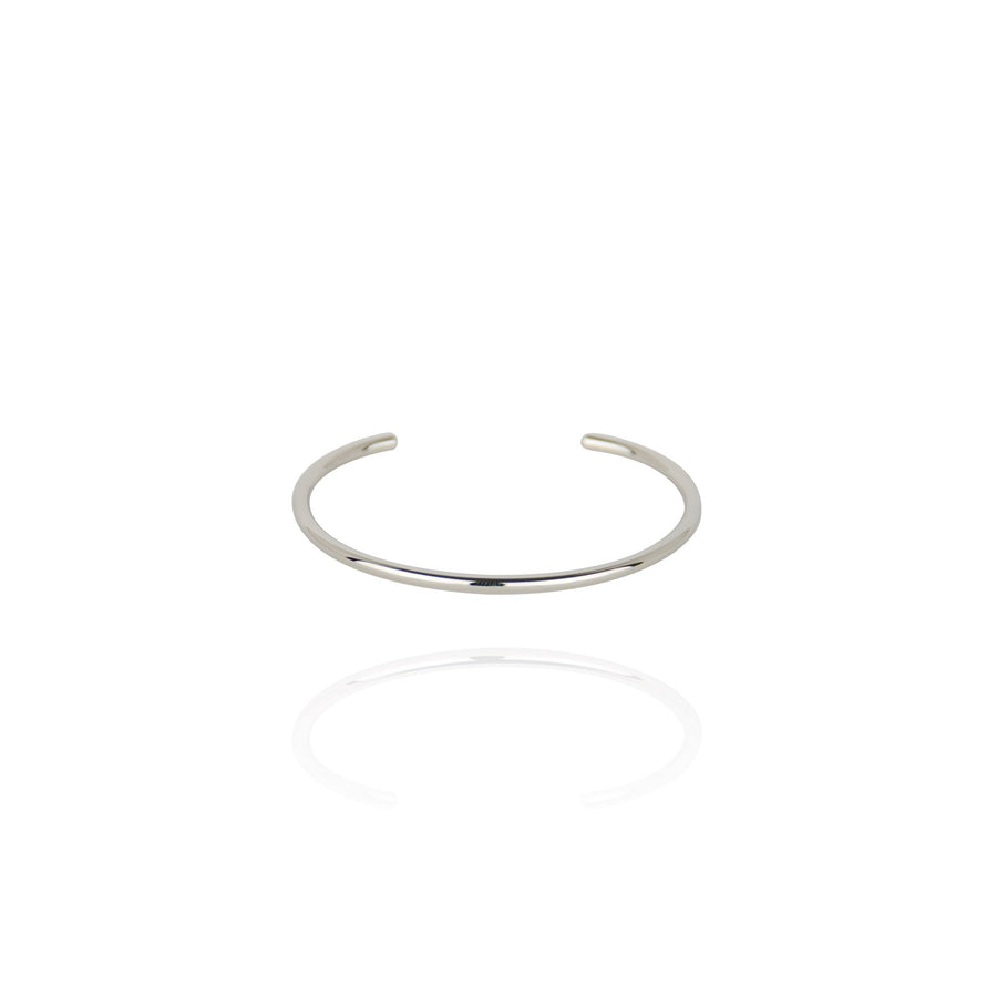 VIENA SILVER CUFF BRACELET