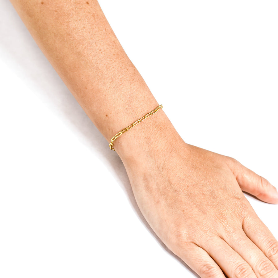 CLASSIC GOLD CHAIN BRACELET