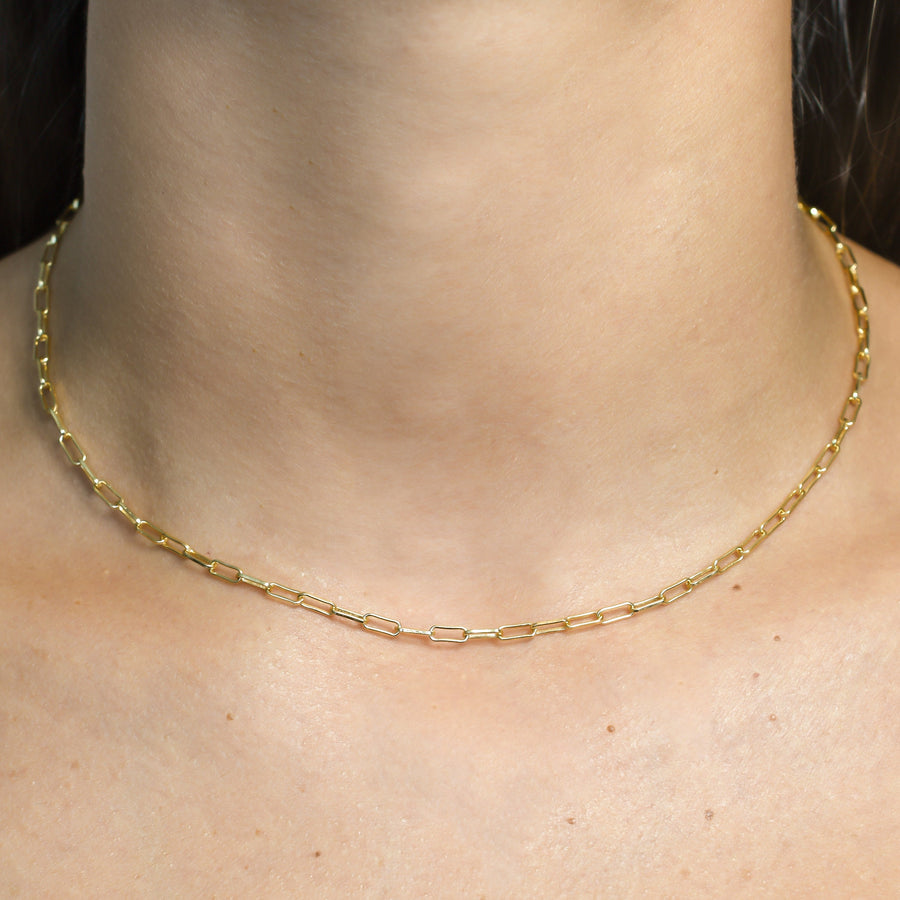 CLASSIC GOLD CHAIN NECKLACE SMALL