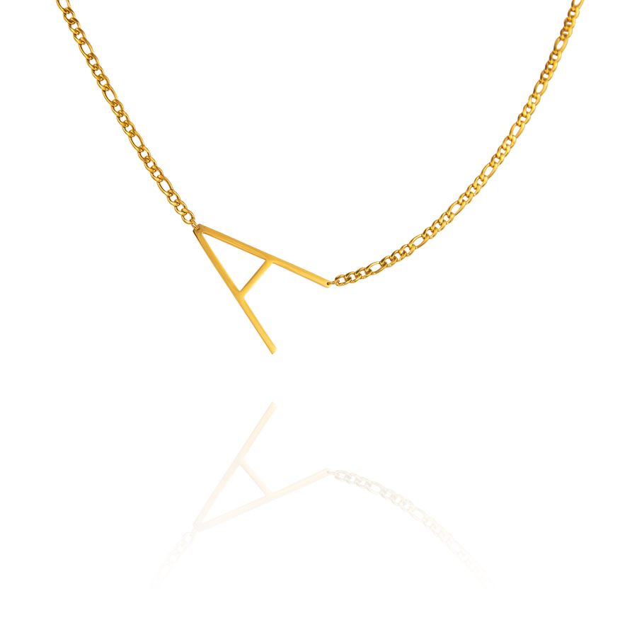 LARA INITIAL LETTER NECKLACE